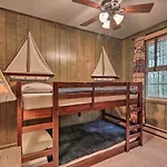 Poconos Home With Game Room Walk To Lake Harmony!